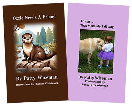 Cover photos of Ozzie Needs a Friend and Things ... That Make My Tail Wag